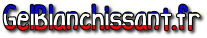 gel blanchissant logo