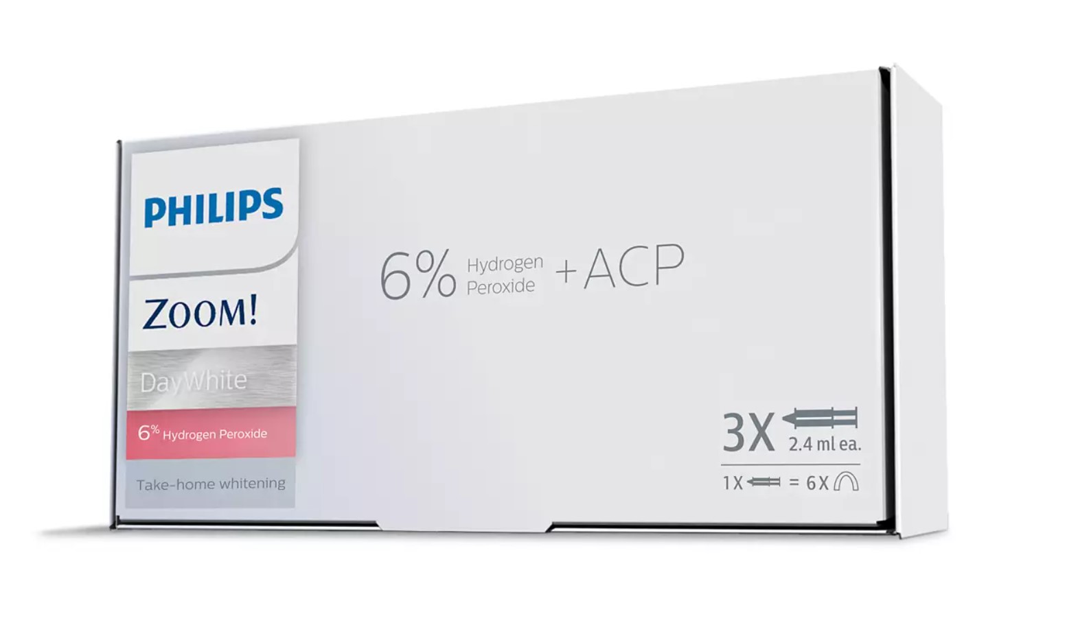 Philips DayWhite 6% HP Gels de Blanchiment - 3 seringues