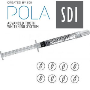 PolaNight - Blanchiment des dents 16% CP - 8 seringues